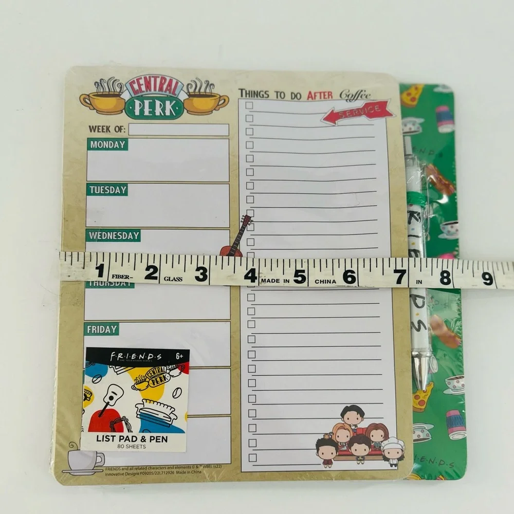 Friends List Pad & Pen